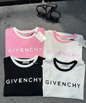 Givenchy Logo T-Shirt Pink Casual