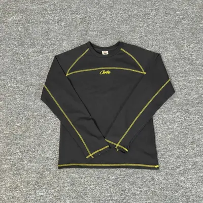 Cayote Long Sleeve Black Athletic Shirt