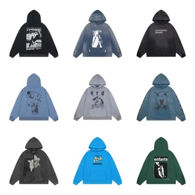 Enfants Riches Deprimes Hoodie Black Graphic Print