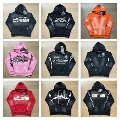 J-Star Hoodie Black Graphic Print Sweatshirt