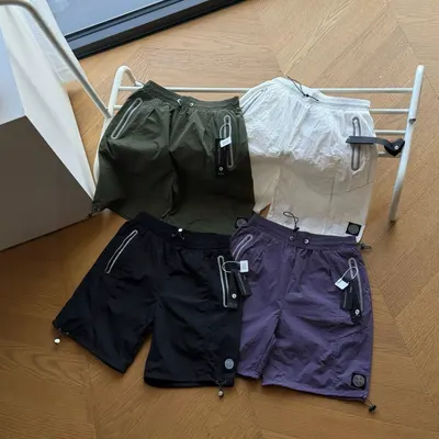 Unisex Sport Shorts Olive Green Casual Pants