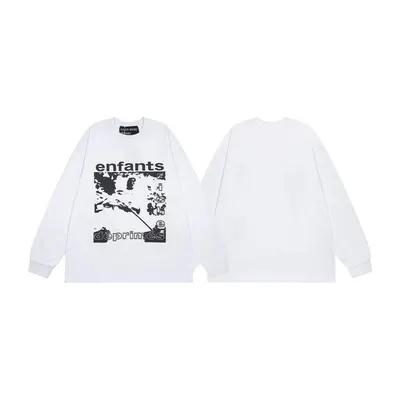 Enfants Deprimes White Long Sleeve Graphic T-Shirt