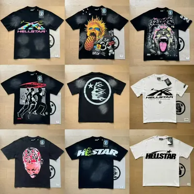 Hellstar Graphic Black Casual T-Shirt