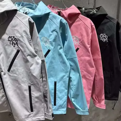 Stussy Logo Jacket Gray Casual
