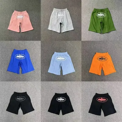 Unisex Cotton Shorts Multicolor Casual Style