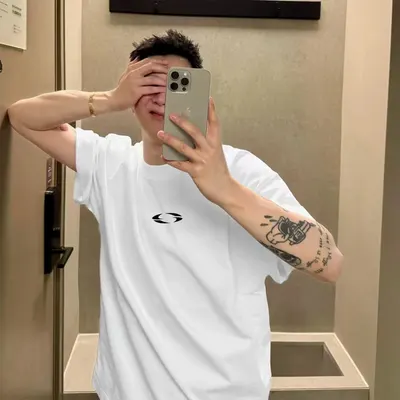 Lululemon White Logo T-Shirt