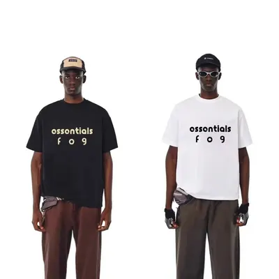 Fear Of God Essentials Black Casual T-Shirt