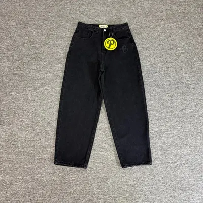 Pants Black Wide Leg Denim Pants