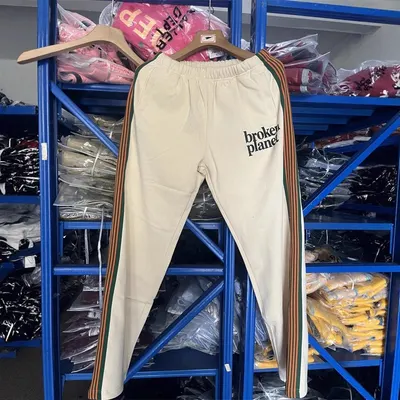 Broken Planet Track Pants Beige Casual