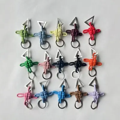 Knot Keychain Multicolor Fashion Accessory
