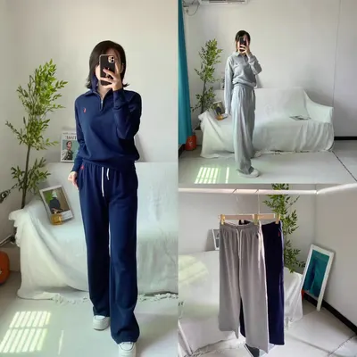 Polo Ralph Lauren Track Suit Navy Blue Casual Sportswear